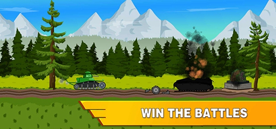 坦克战争2D游戏